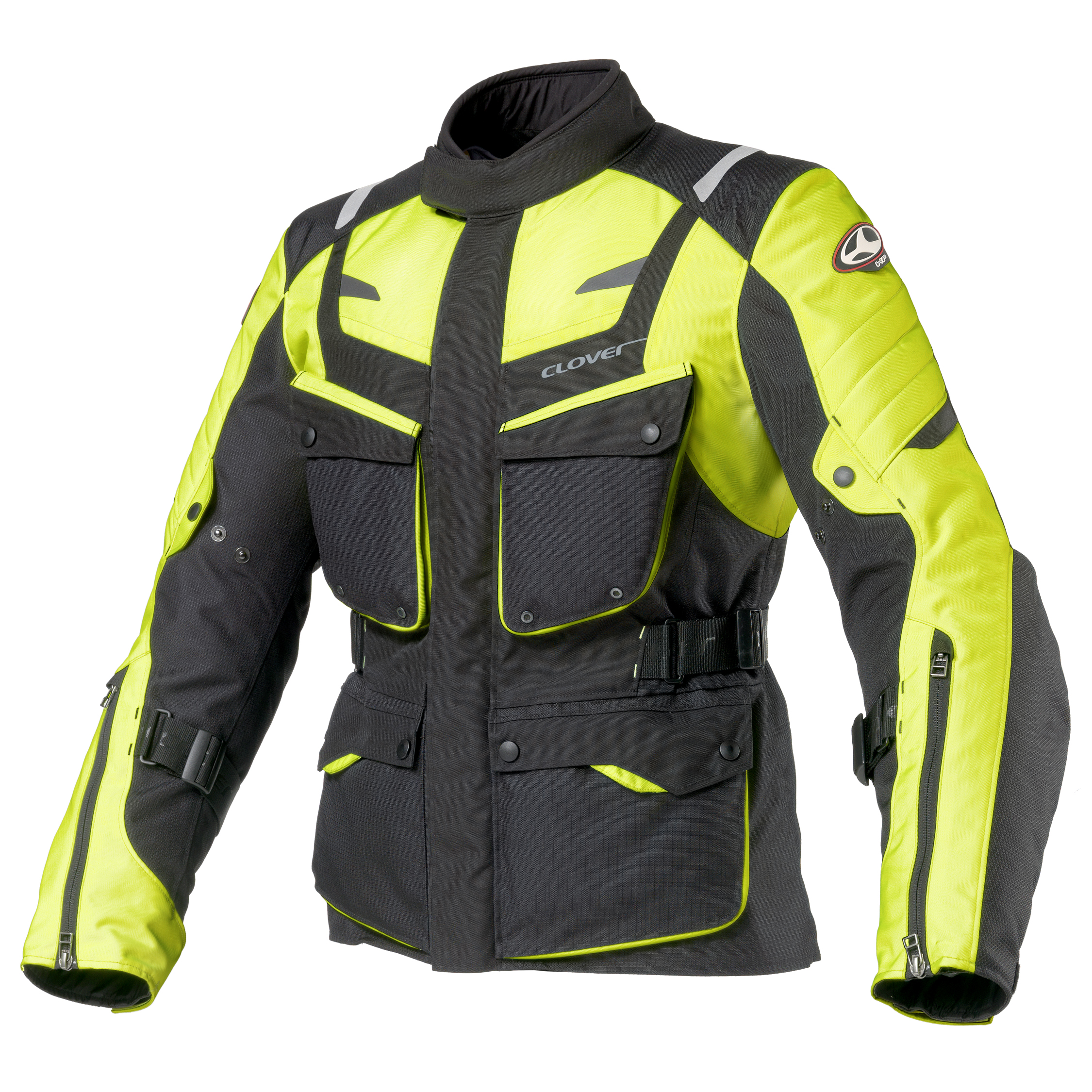 CHAQUETA CLOVER SCOUT  2 WP LADY N/FLUOR