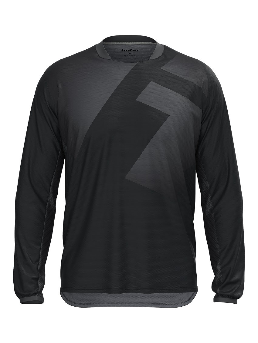 CAMISETA HEBO TRIAL TECH NEGRA 