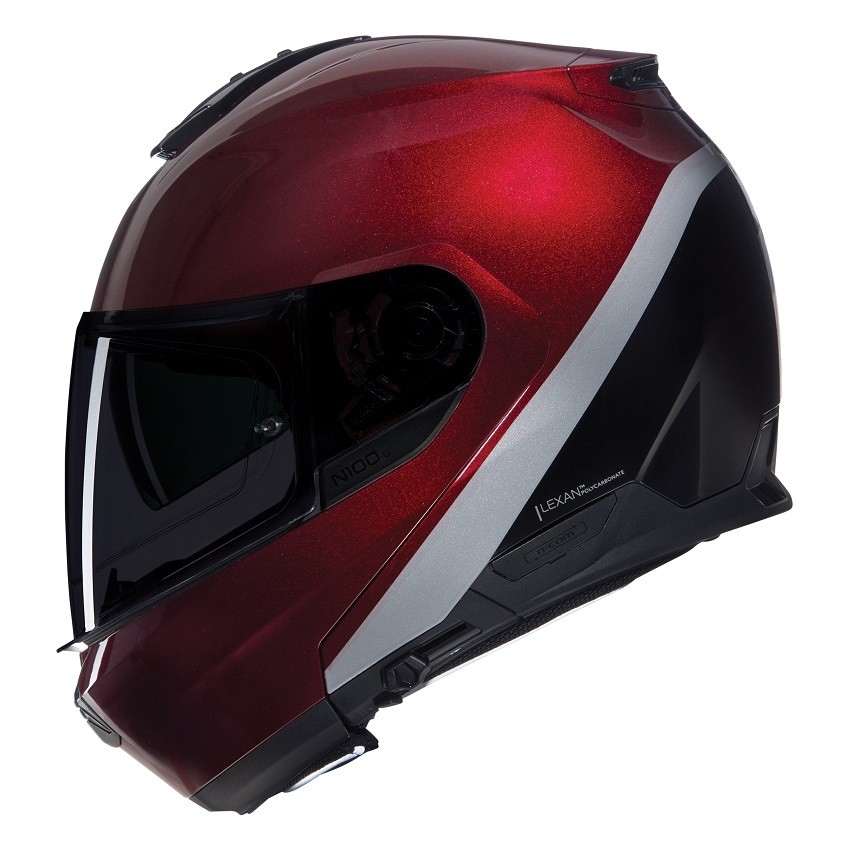 CASCO NOLAN N100-6 VS ROJO/NEGRO 341