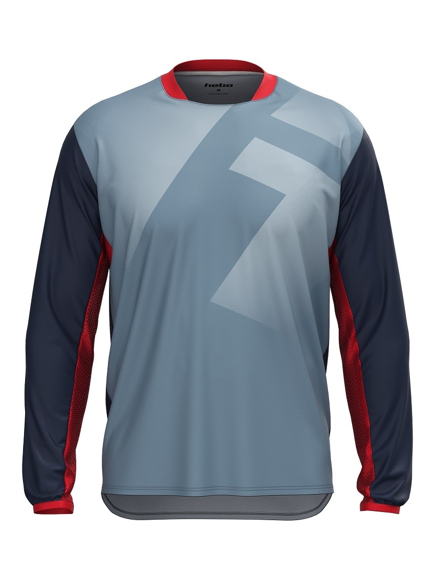 CAMISETA HEBO TRIAL TECH AZUL 