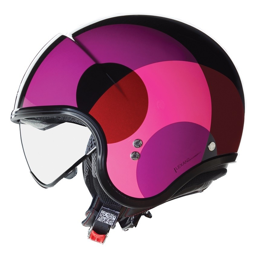 CASCO NOLAN N21 BICROMO NEG/VIOL/ROJ 346