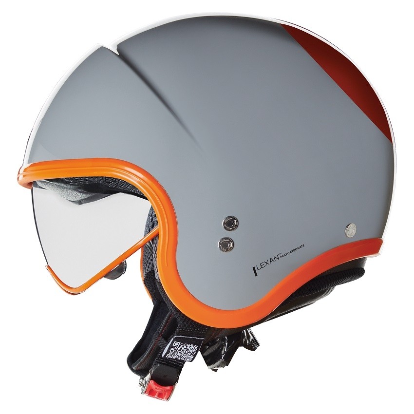 CASCO NOLAN N21 OCIO GRIS/NARANJA 343