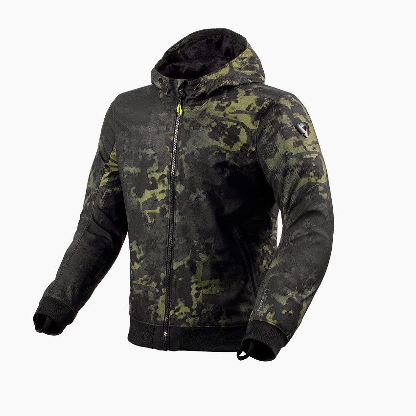 CHAQUETA REV'IT SAROS WB BLK-DARK GREEN 