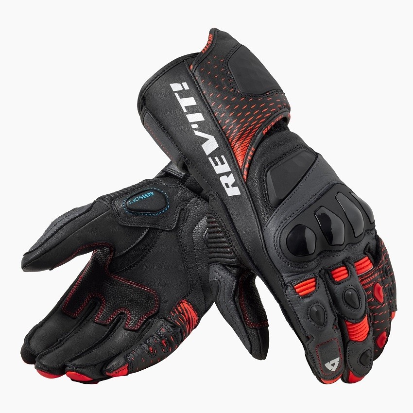 GUANTE REV'IT CONTROL BLACK-NEON-RED