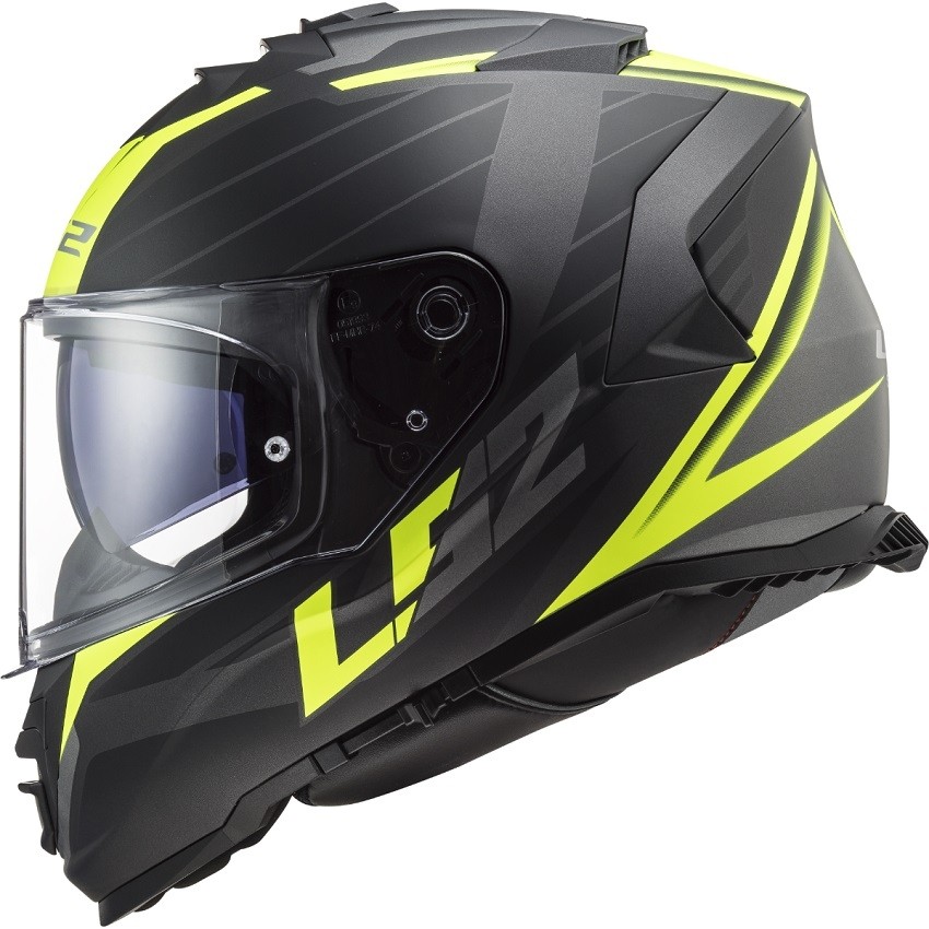 CASCO LS2 FF800 STORM II NERVE M BLK Y