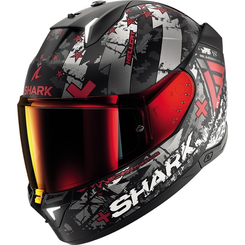 CASCO SHARK SKWAL i3 HELLCAT KUR