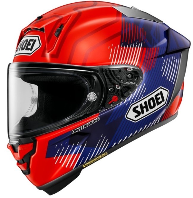 CASCO SHOEI X-SPR PRO MARQUEZ 8 TC-1 