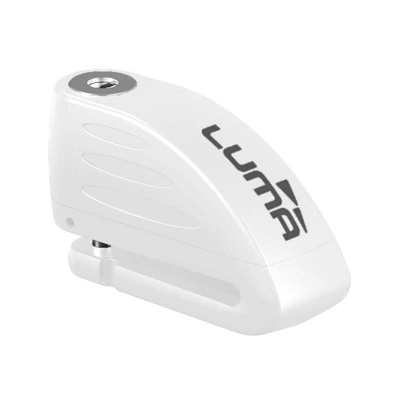 LUMA 913 ALARM DISK LOCK WHITE C6