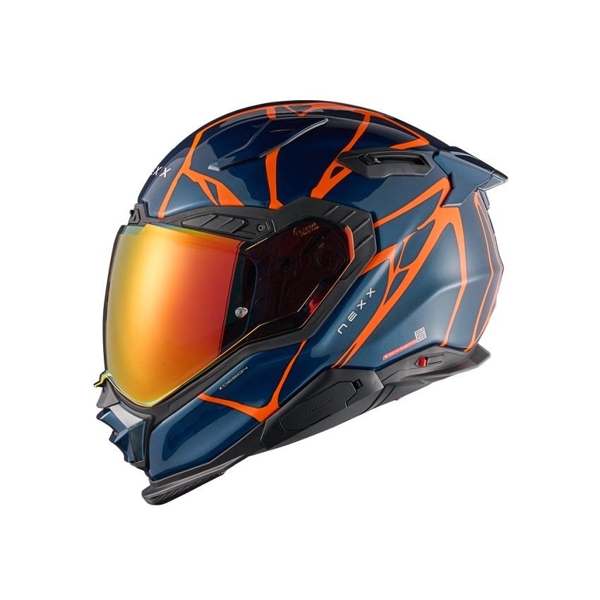 CASCO NEXX X.WST3 B-SIDE BLUE TEAL-ORANGE MT