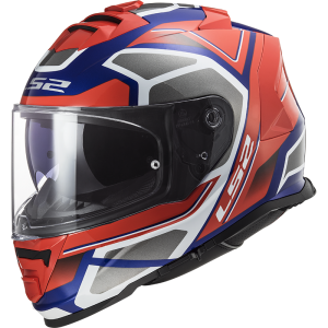 CASCO LS2 FF800 STORM FASTER RED BLUE 