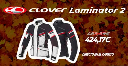 Promoción Clover Laminator2 en motosprint.com
